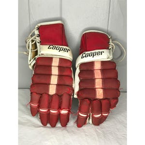 Vintage Cooper 29, 12 &quot;Hockeyhandschuhe Armadillo Thumb, Made in Canada SEE Pics
