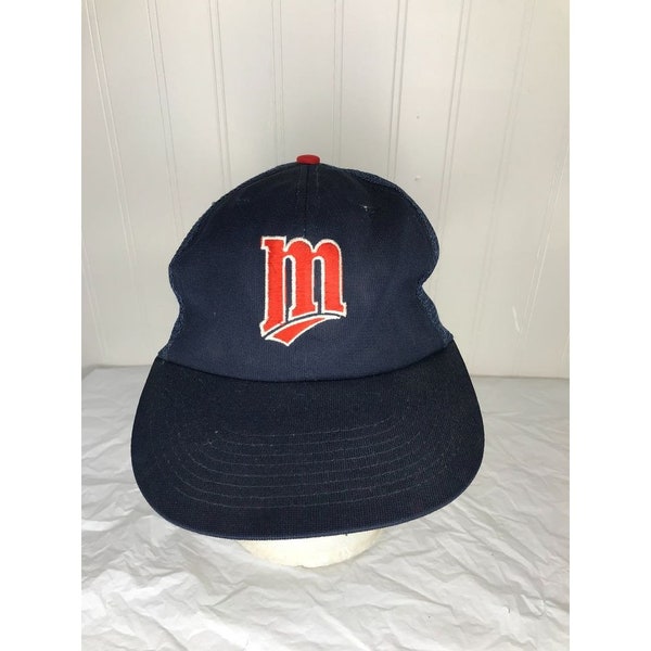 Vintage Minnesota Twins Trucker mesh snapback hat cap