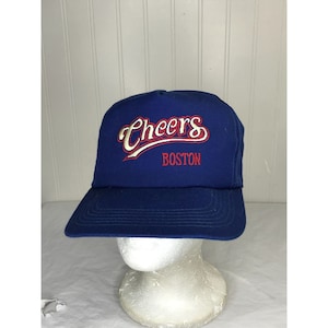 Vintage 90s Cheers Boston TV Show Restaurant Snapback Hat Cap Made USA