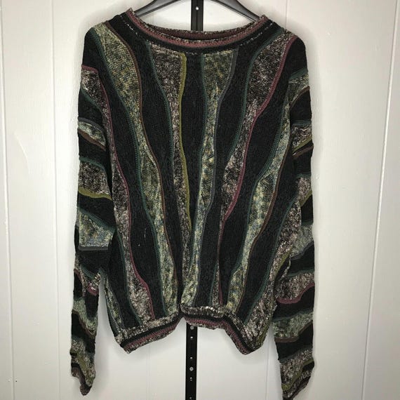 Vintage Tundra Sweater XL Biggie Hip Hop Cosby Coogi Black Vintage Tundra Sweater XL Biggie Hip Hop Cosby Coogi Black