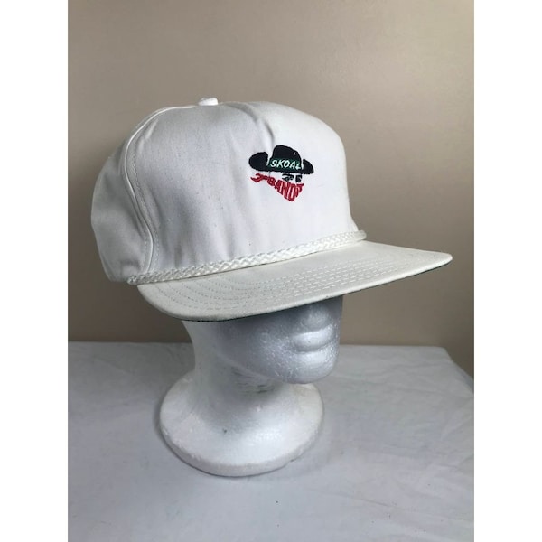 Vintage Skoal Bandit Rope snapback hat cap MADE IN USA