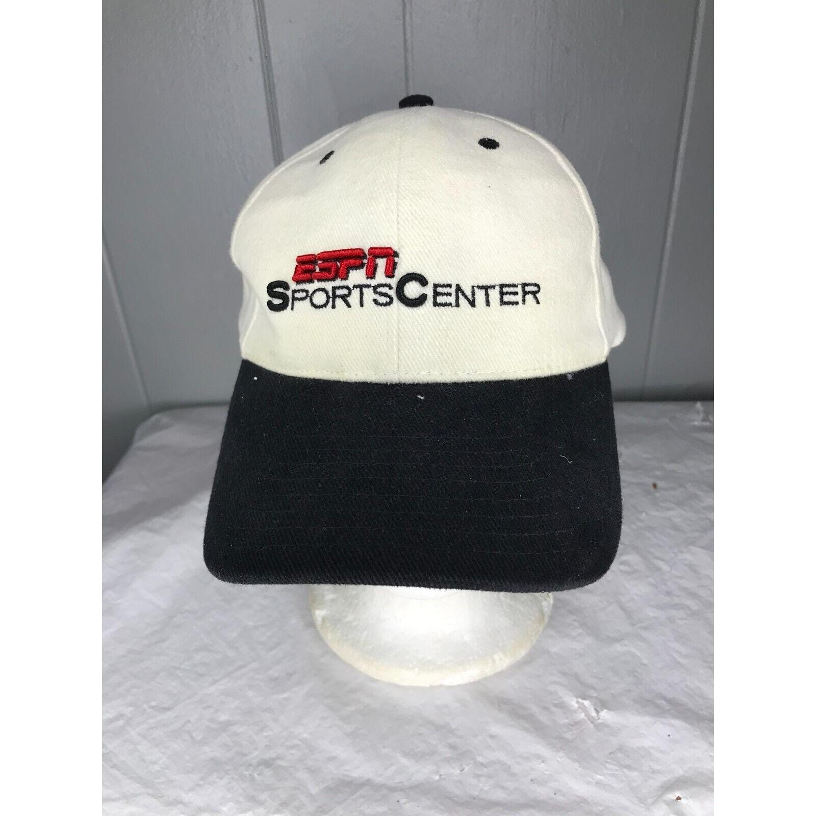 Vintage 90's ESPN Sportscenter Men’s Adjustable Strapback Hat Cap