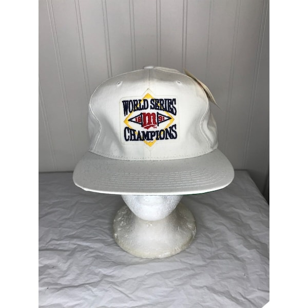 NWT Vintage Minnesota Twins 1991 World Series kampioenen Hat Cap New Era Pro MLB