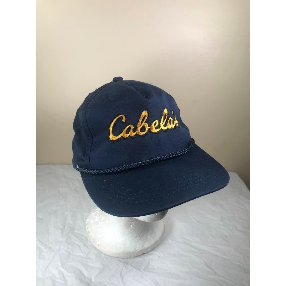 Vintage Cabela's Snapback Hat Cap Made USA