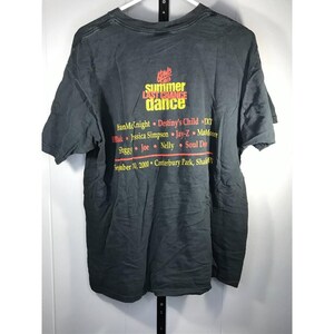 T-shirt Vintage Destiny's Child TRL MTV | Taille XL | Noir | Occasion Très Bon état - Marque Tour