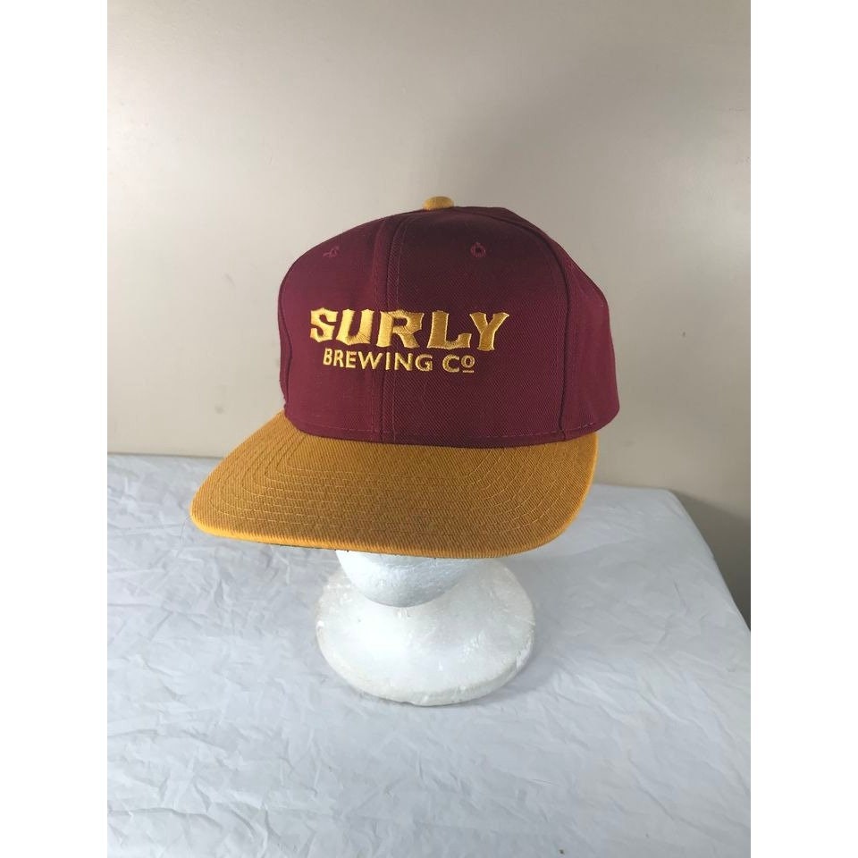 Vintage Surly Brewing Wool Snapback Hat Cap Etsy UK