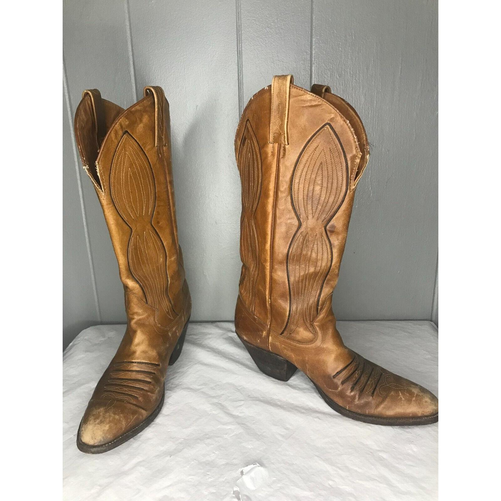 Vintage Dan Post Boots - Etsy