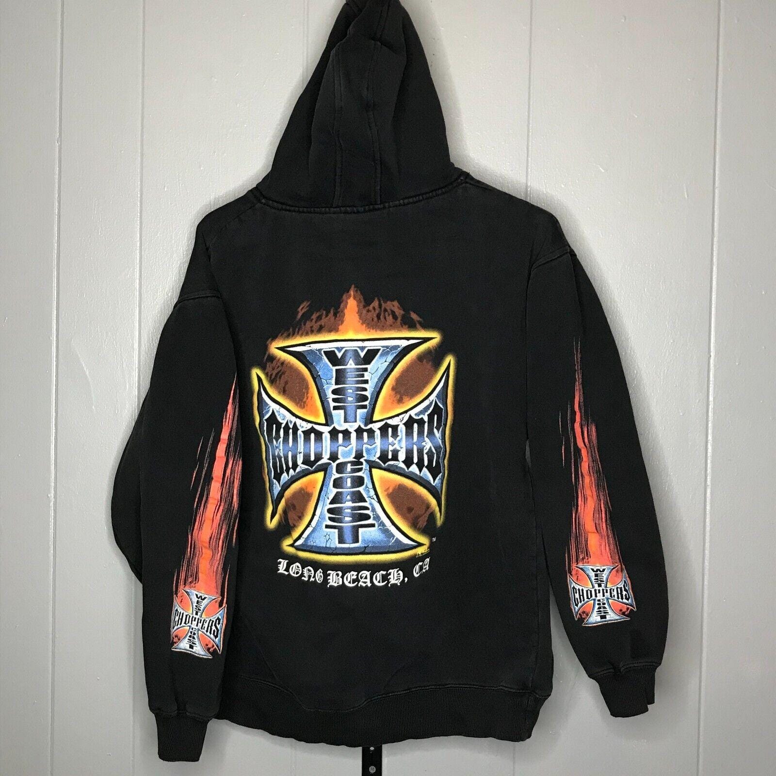 West Coast Choppers Hoodie - Etsy West Coast Choppers Hoodie - Etsy
