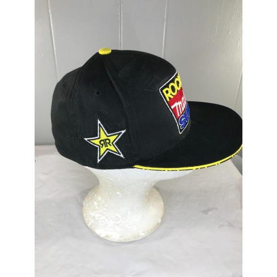 Vintage Fox Racing Rockstar Energy Drink Mens Flexfit 6 7/8-7 1/4