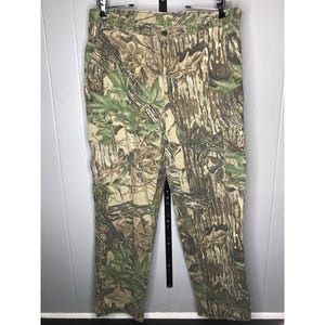 vintage Pantalon cargo camouflage Realtree Timber pour hommes 38 x 33 cm