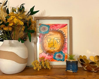 Fun Sun | Art Print | 8x10