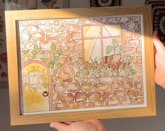 Cottage Art Print