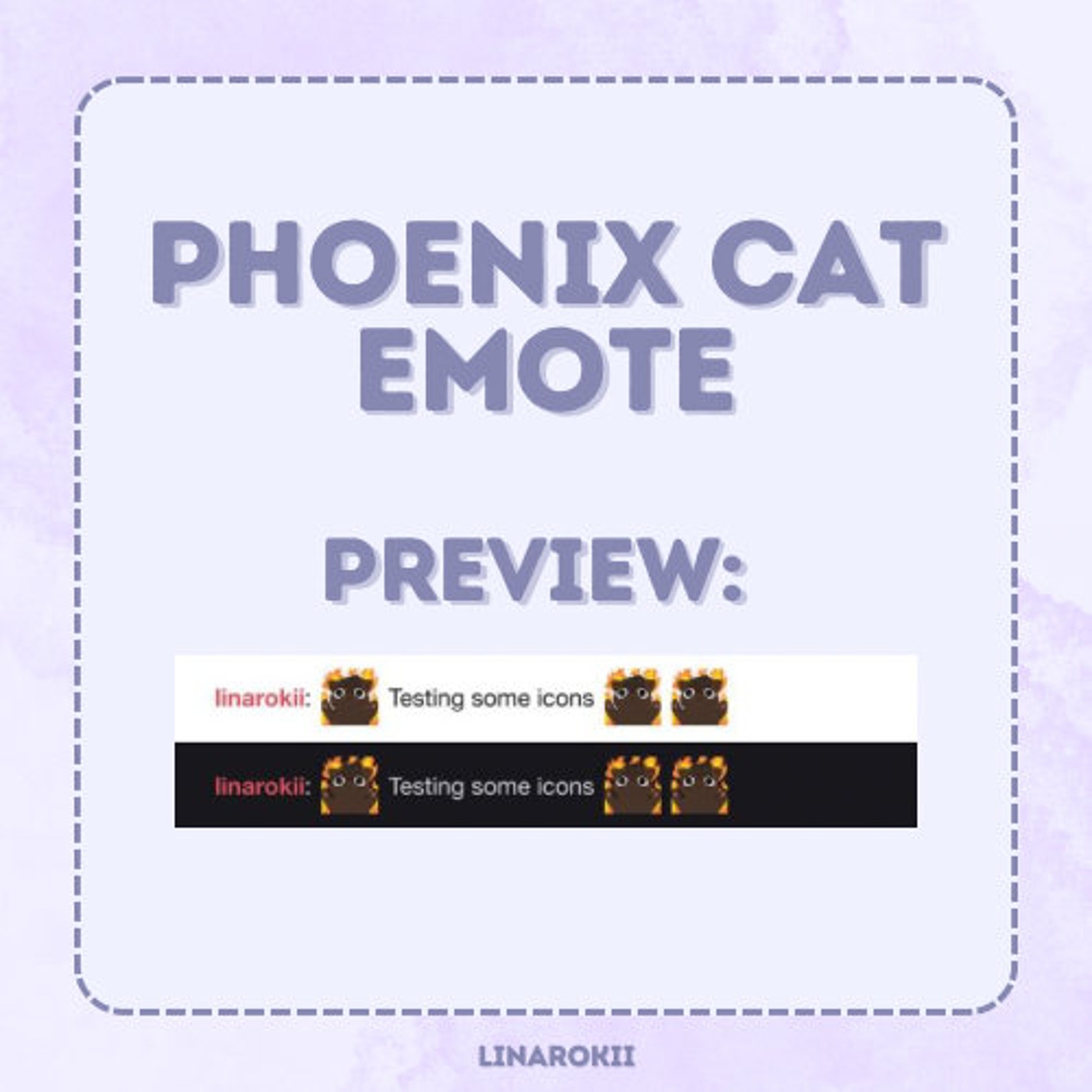 Valorant Phoenix Cat Emote for Twitch and Discord Etsy