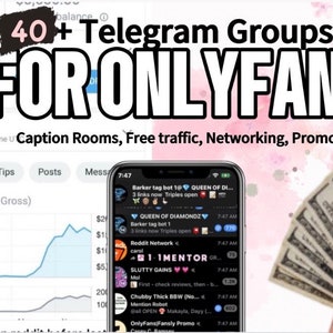 40 TELEGRAM GROUPS for ONLYFANS, networking promos, Instagram, Reddit, Twitter, fansly, feetfinder, increase traffic