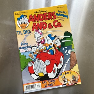 1996 Vintage Danish comic - Donald Duck