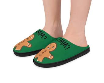 Do You Know The Muffin Man Women's Indoor Slippers