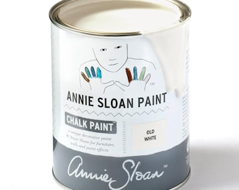 Tinta Chalk Paint Annie Sloan - Branco Antigo (1 Litro)