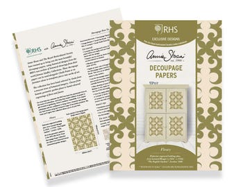 RHS Decoupage Paper - Fleury