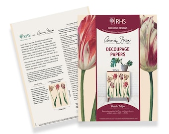 RHS Decoupage Paper - Dutch Tulips