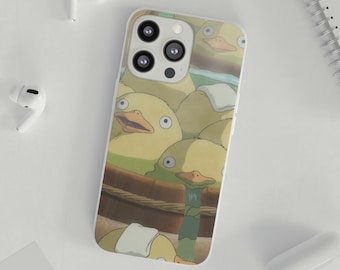 千と千尋の神隠し アヒルのお風呂のiPhoneとSamsung Galaxy用電話ケース