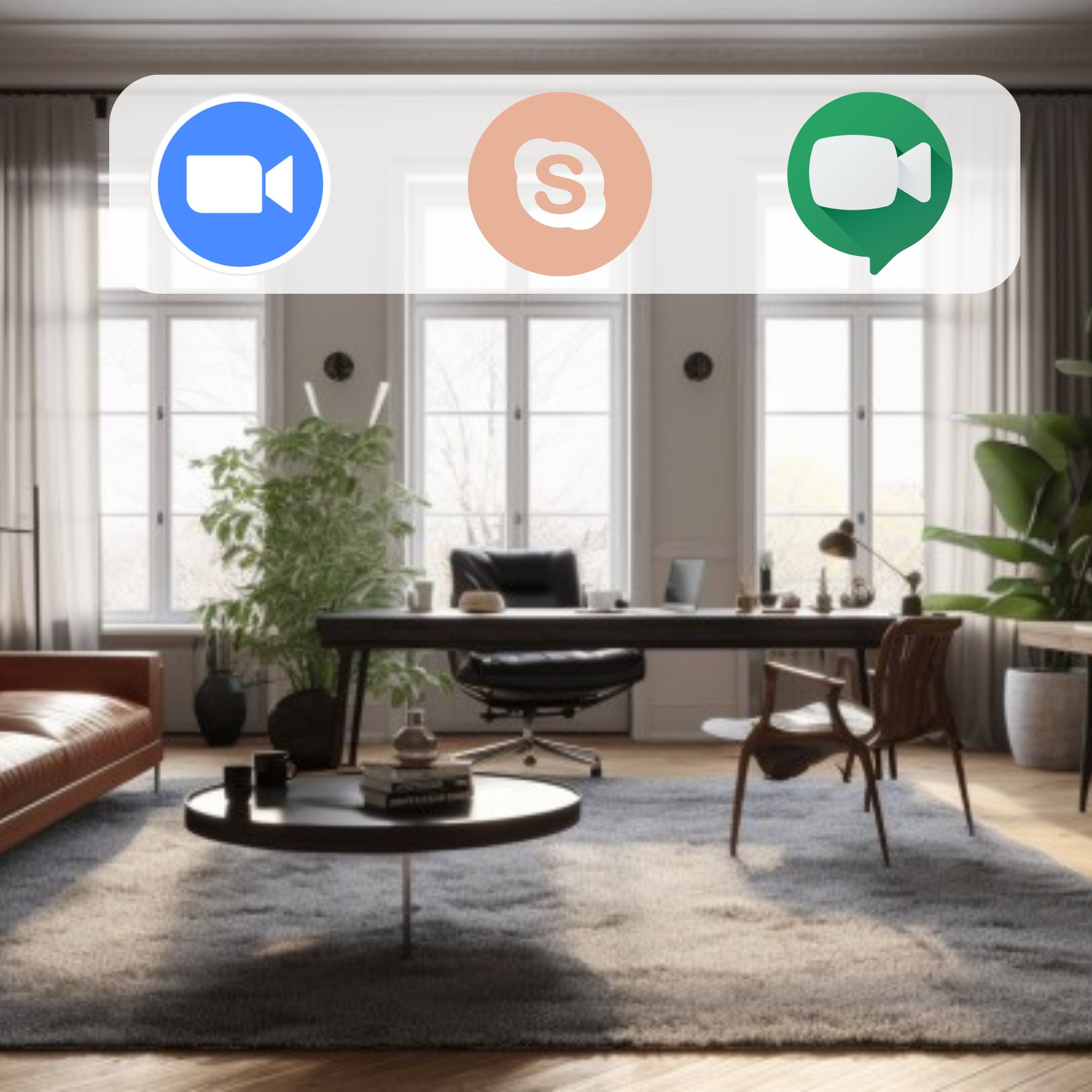 Zoom Background Zoom Desktop Background Zoom Home Office Etsy UK