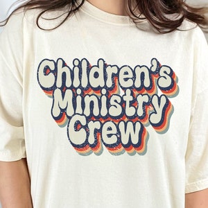 Children&#39;s Ministry Crew PNG - Children&#39;s Ministry Shirt - Kids Ministry SVG - Children&#39;s Pastor Shirt - Training Kids - Squad Team - Crew
