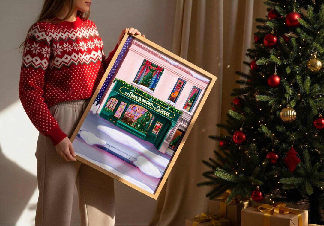 You've Got Mail Inspired Christmas Art Print - Etsy UK