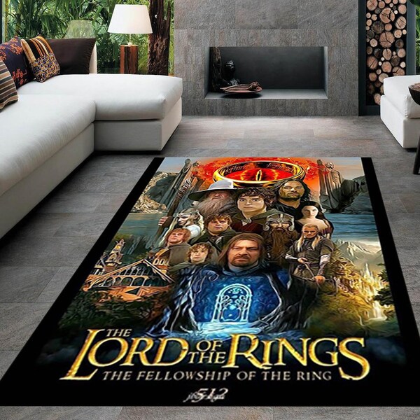 Lord of the Ring Rug - Etsy