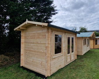 Log Cabin Kena 3m x 2.5m; 44mm walls; roof felt included