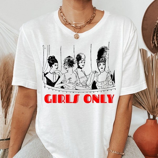 Retro Lesbian Tshirt, Sapphic Pride Shirt, Lesbian Girls Pride Tee, Femme Queer Shirt, Butch Shirt, WLW Shirt, Vintage Lesbian Graphic Tee