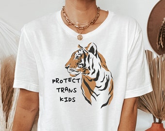 Protect Trans Kids T-Shirt, Transgender Rights Tshirt, Trans Ally Gift Shirt, Trans People Belong Here Shirt, Transgender Equality Shirt