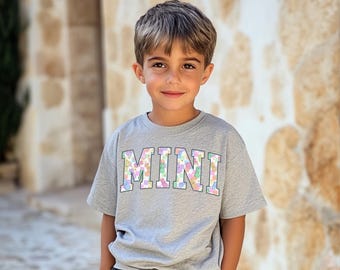 Trendy süßes Ostern Kinder Shirt, lustiges Häschen T-Shirt für Jungen und Mädchen, passende Mama und Mini T-Shirt,