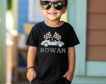 T-Shirt mit zwei Motiven auf der Vorder- und Rückseite