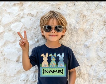 Trendy süßes Oster T-Shirt für Kinder,Geburtstag,Langes Häschen, T-Shirt, Kindershirt, T-Shirt, Geschenkidee, Ostern