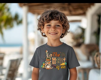 Trendy süßes Ostern Kinder Shirt, lustiges Häschen T-Shirt für Jungen & Mädchen, Ostereiersuche T-Shirt, Kleinkind Frühling Geschenkidee, Geburtstag, Playdate Verschleiß