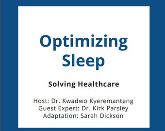 Optimizing Sleep: E-Book