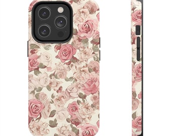 iPhone case aesthetic flower pattern, iPhone case flower design, stylish tough lightweight iPhone case, iPhone 14 case, iPhone 13 case