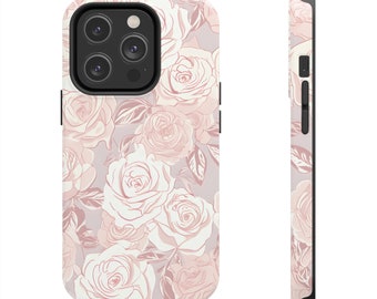 iPhone case aesthetic flower pattern, iPhone case flower design, stylish tough lightweight iPhone case, iPhone 14 case, iPhone 13 case