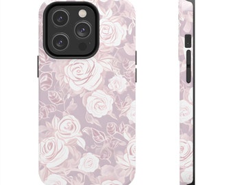 iPhone case aesthetic flower pattern, iPhone case flower design, stylish tough lightweight iPhone case, iPhone 14 case, iPhone 13 case