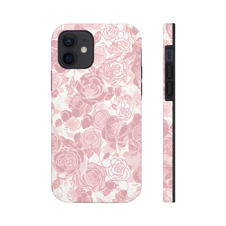 iPhone case aesthetic flower pattern, iPhone case flower design, stylish tough lightweight iPhone case, iPhone 14 case, iPhone 13 case Bild 8