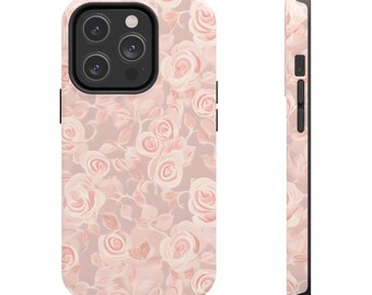 iPhone case aesthetic flower pattern, iPhone case flower design, stylish tough lightweight iPhone case, iPhone 14 case, iPhone 13 case