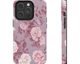 iPhone case aesthetic flower pattern, iPhone case flower design, stylish tough lightweight iPhone case, iPhone 14 case, iPhone 13 case