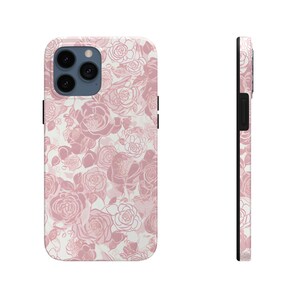 iPhone case aesthetic flower pattern, iPhone case flower design, stylish tough lightweight iPhone case, iPhone 14 case, iPhone 13 case Bild 6