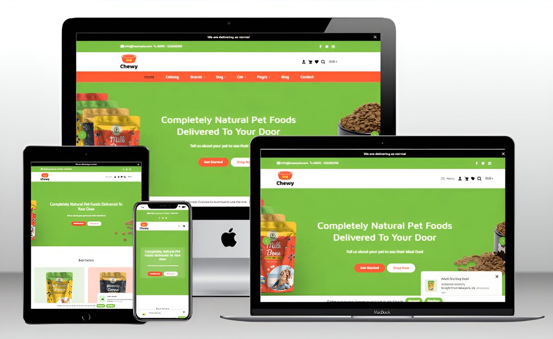 Pet Shop Store Shopify Theme Shopify Template Pet Shop Etsy