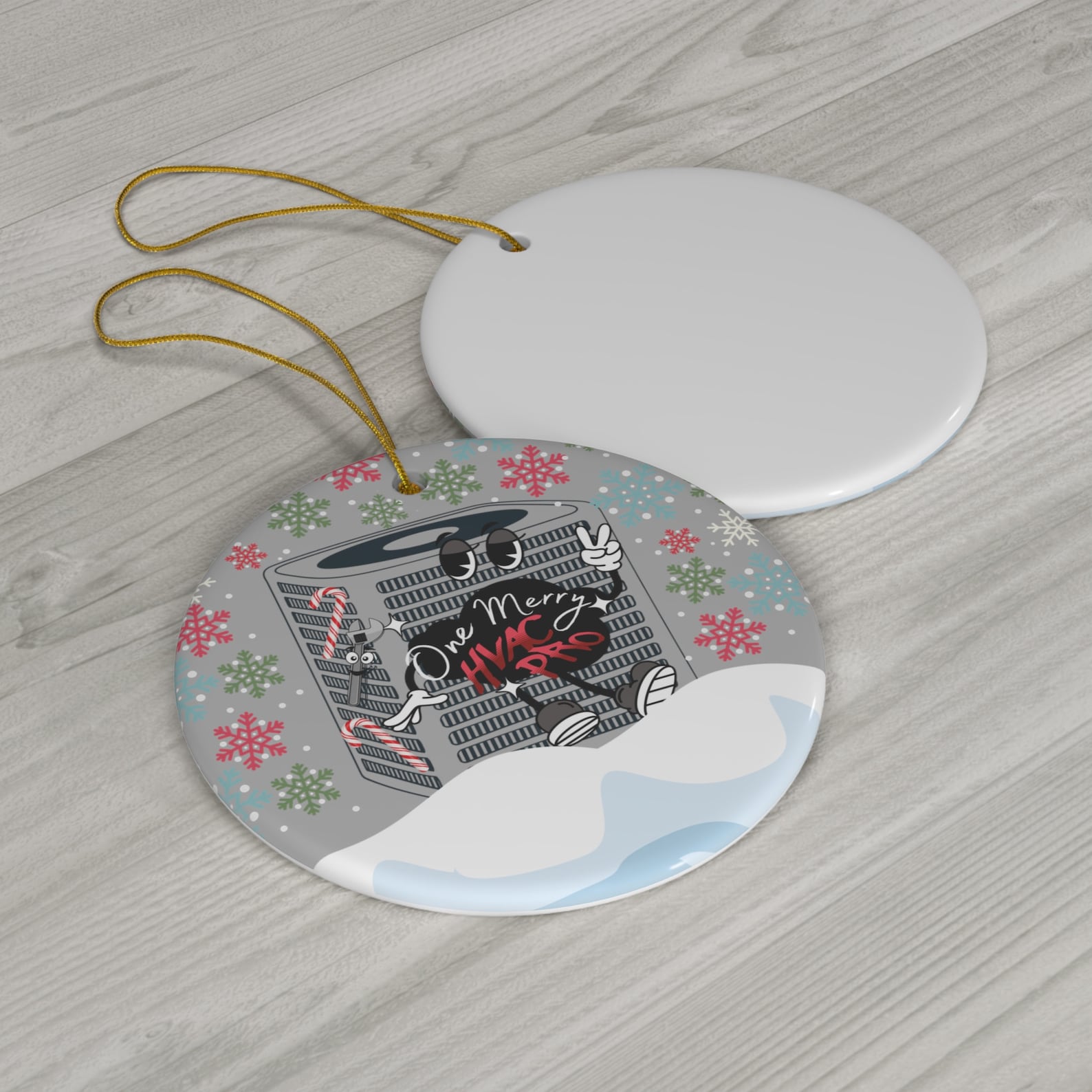 HVAC Ornaments, HVAC Gift, Christmas Hvac Ornaments, Gift for Hvac