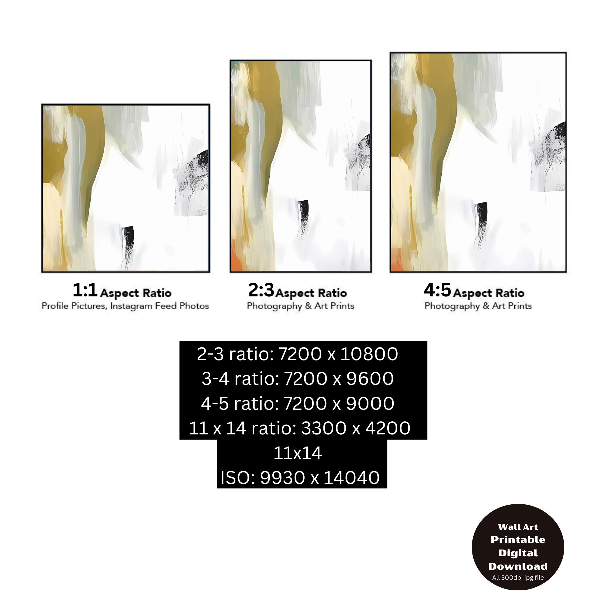 The Run Abstract Printable for a Dynamic Wall Art Display - Etsy