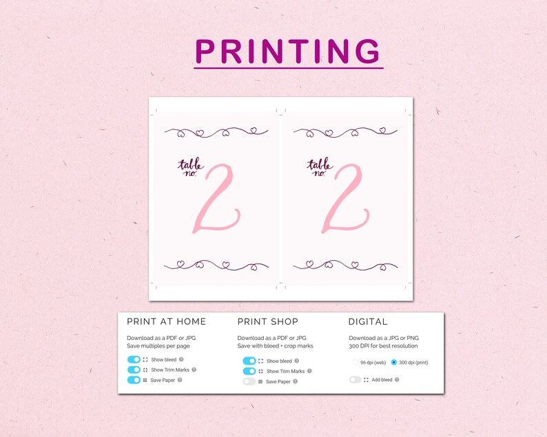 Reception Table Numbers Template Wedding Table Numbers Template Whimsical Wedding Table Numbers