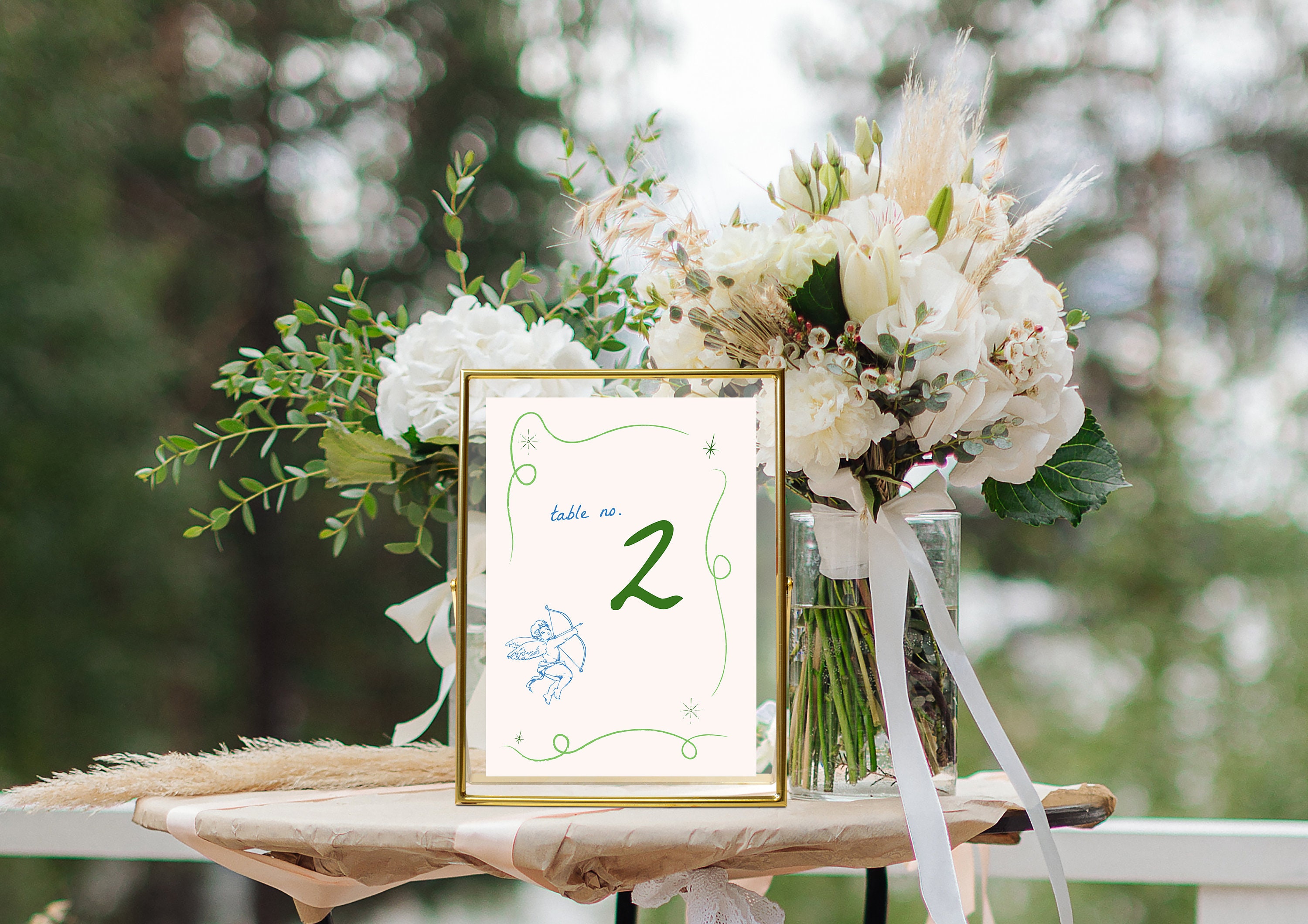 Reception Table Numbers Template Wedding Table Numbers Etsy