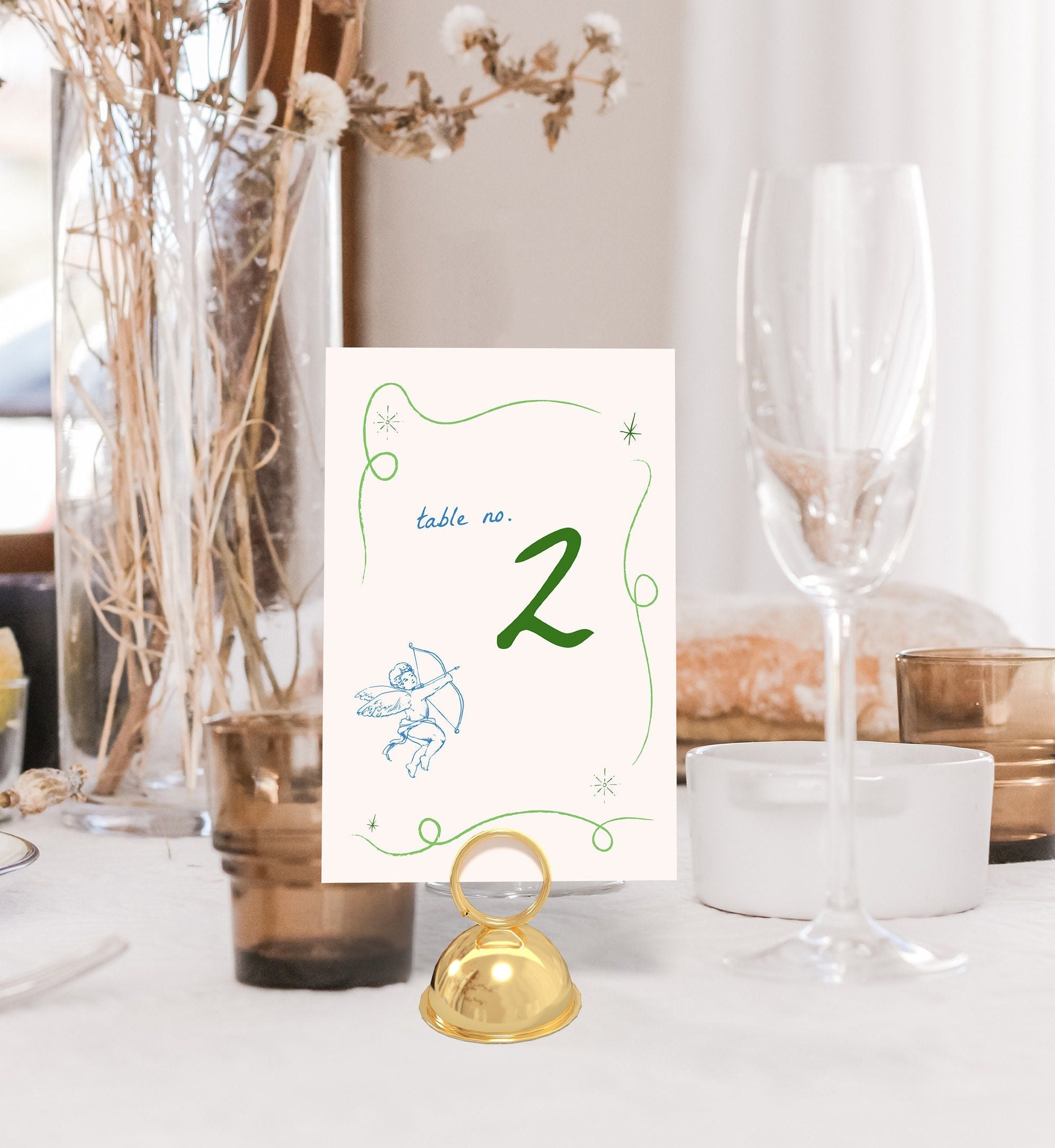 Reception Table Numbers Template Wedding Table Numbers Etsy