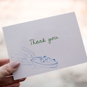Danke-Karte Illustrierte Danke-Karte Bearbeitbare Vorlage Druckbare Danke Gefaltete Karte Hochzeit Danke Braut Whimsical Danke